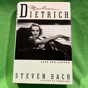 Marlene Dietrich Life And Legend by Steven Bach HC/DJ